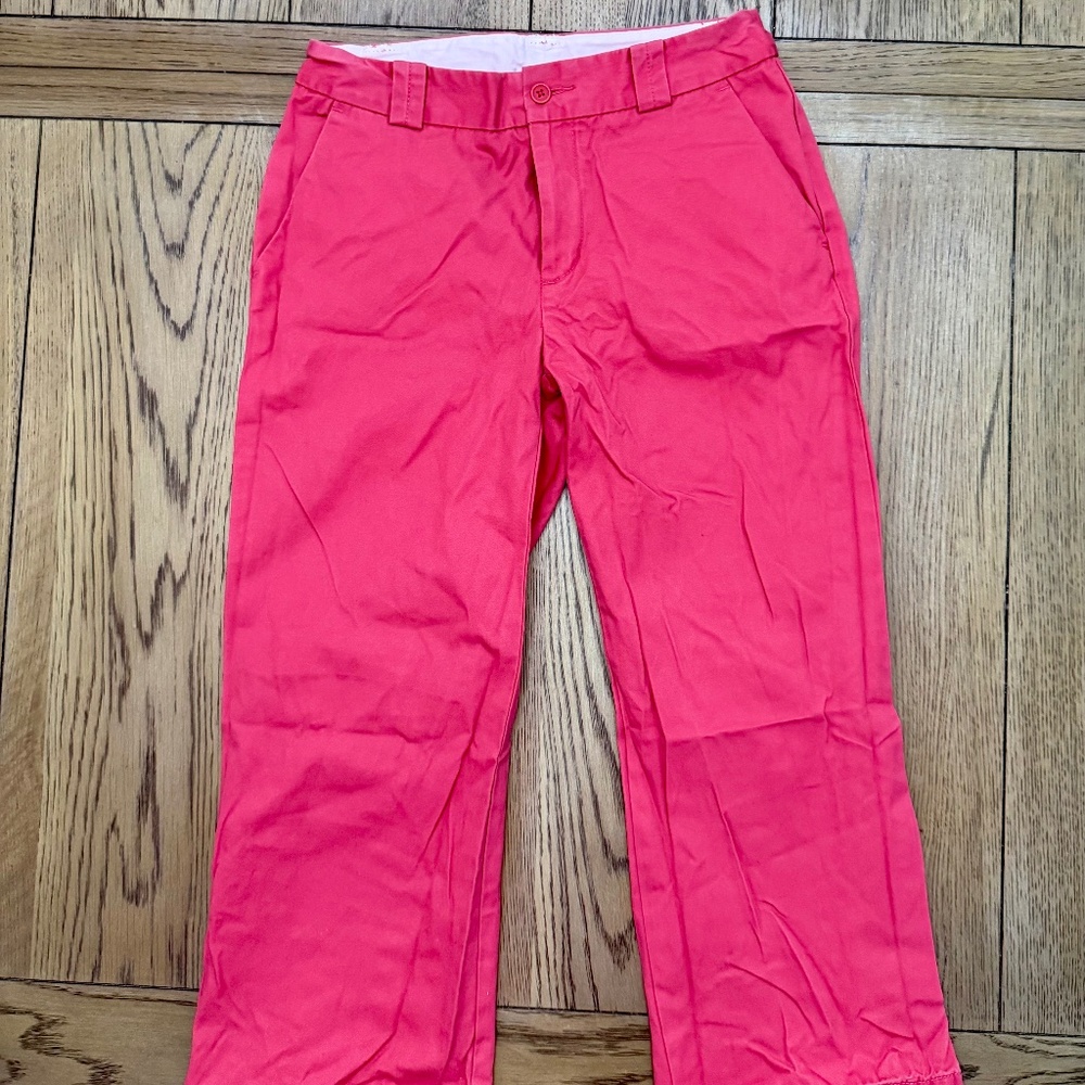 Gap Pink Slim City Crop Chinos